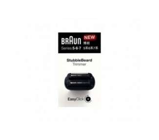 Braun 08-3DBT EasyClick Beard Trimmer Attachment for Series 5, 6, and 7 Electric Shavers