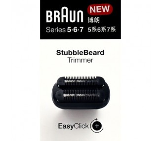 Braun 08-3DBT EasyClick Beard Trimmer Attachment for Series 5, 6, and 7 Electric Shavers