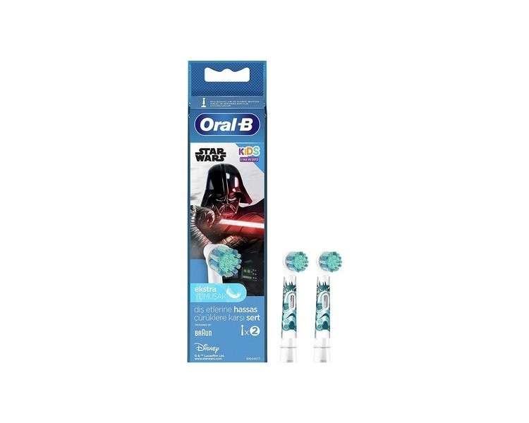 Oral-B Kids Electric Toothbrush Replacement Heads with Star Wars Figures