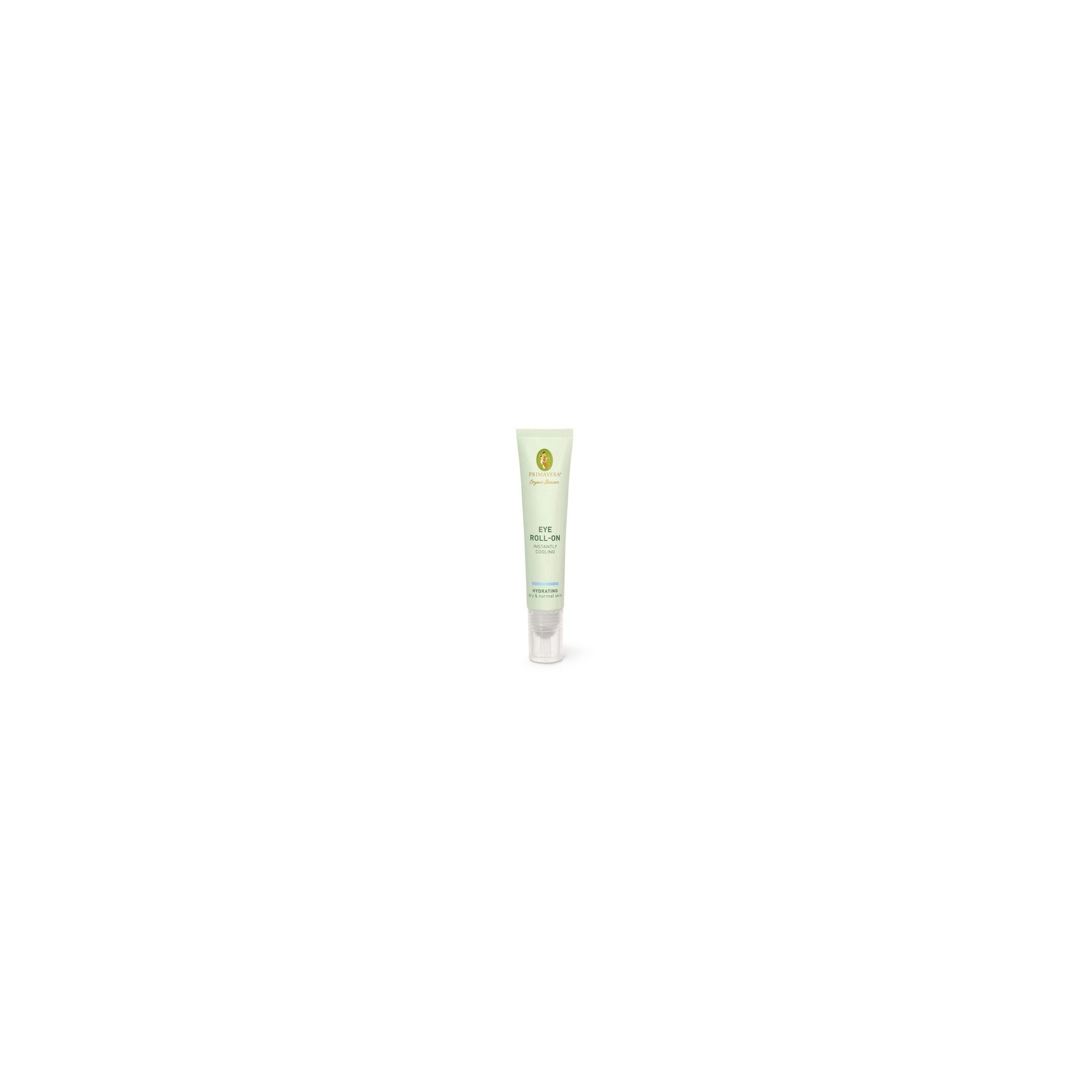PRIMAVERA Instantly Cooling Eye Roll-On 12ml - Natural Cosmetics for Refreshed and Awake Eyes - Vegan