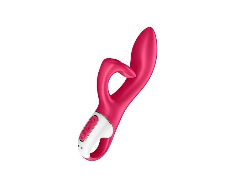 Satisfyer Embrace Me 21cm with 2 Motors and Flexible Ergonomic Clitoral Stimulator - Berry