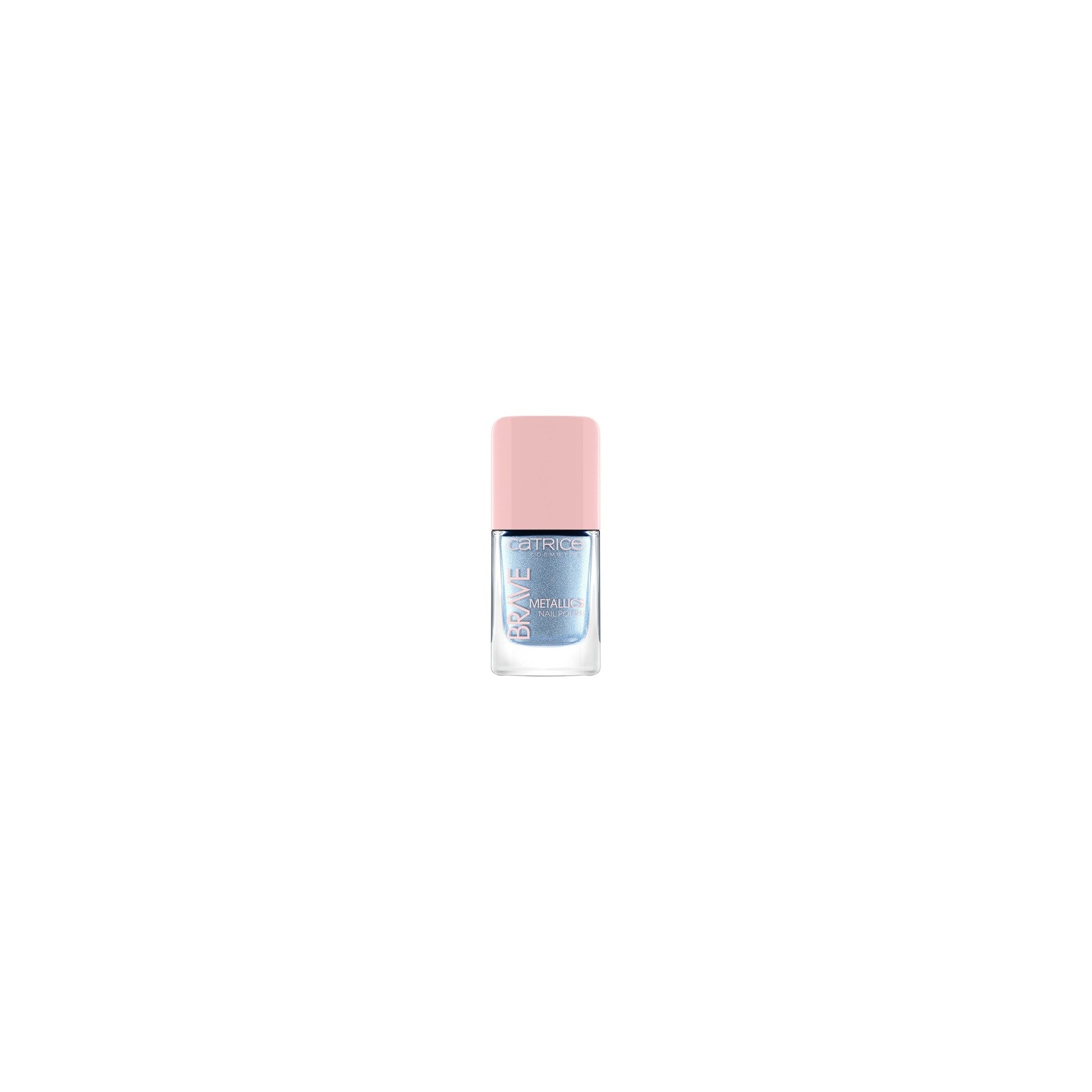 Catrice Brave Metallics Nail Polish 10.5ml No. 03 Million Dollars Baby Blue Metallic Long-Lasting