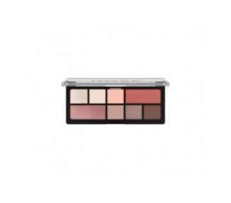 Catrice Eyeshadow Palette 8 Pink Shades - Matte Metallic and Shimmer Vegan Microplastic Particle Free Fragrance Free 9g