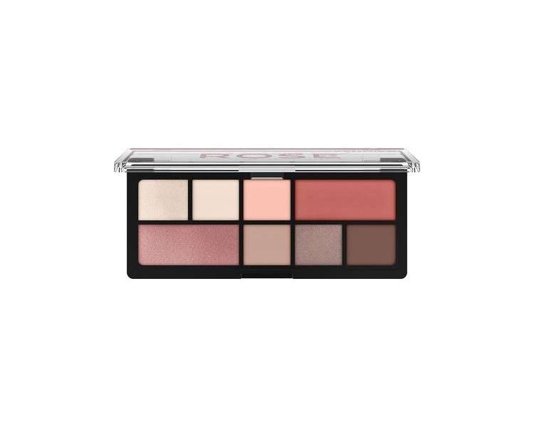 Catrice Eyeshadow Palette 8 Pink Shades - Matte Metallic and Shimmer Vegan Microplastic Particle Free Fragrance Free 9g