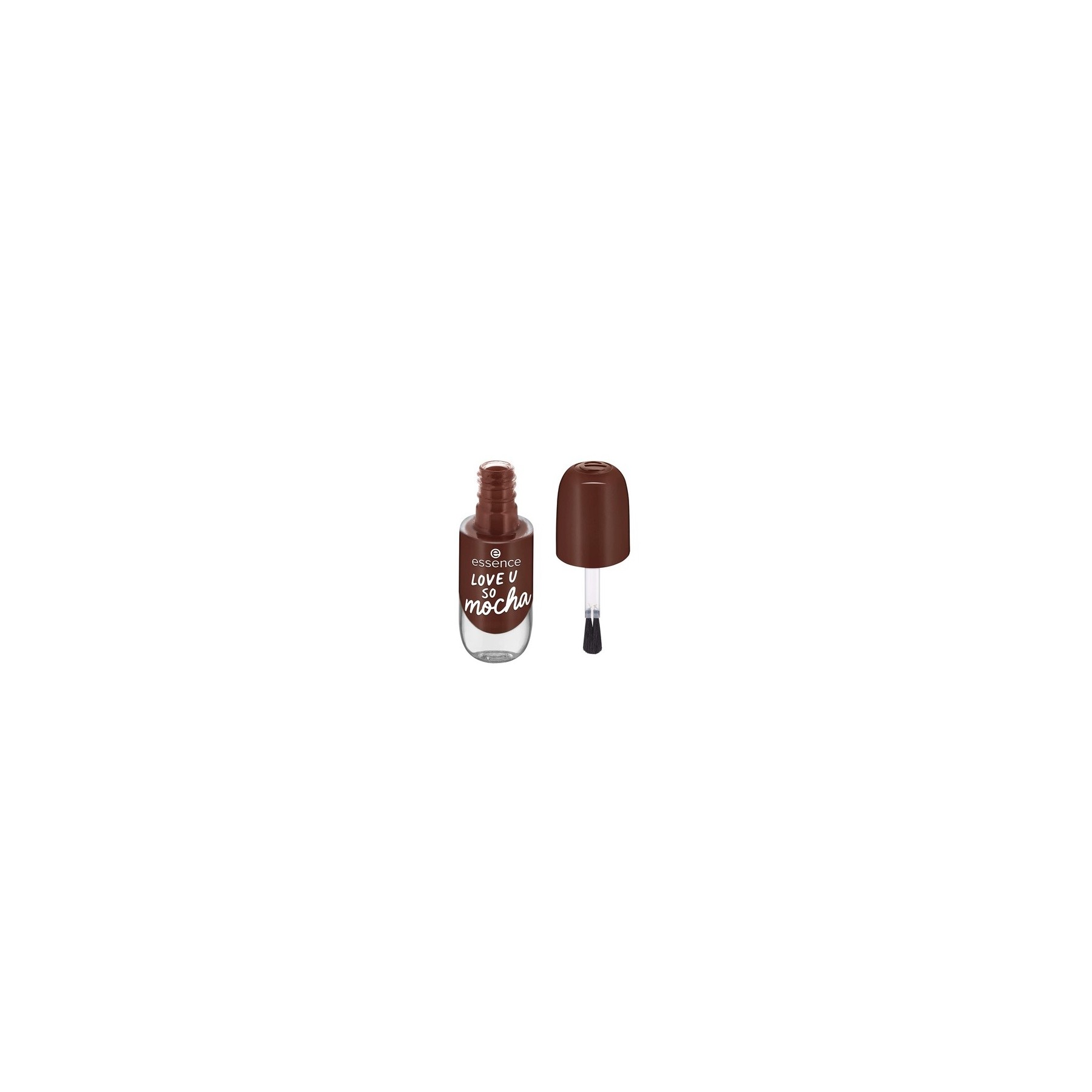 Essence Gel Nail Colour Gellack Nr. 34 Love U So Mocha Brown 8ml