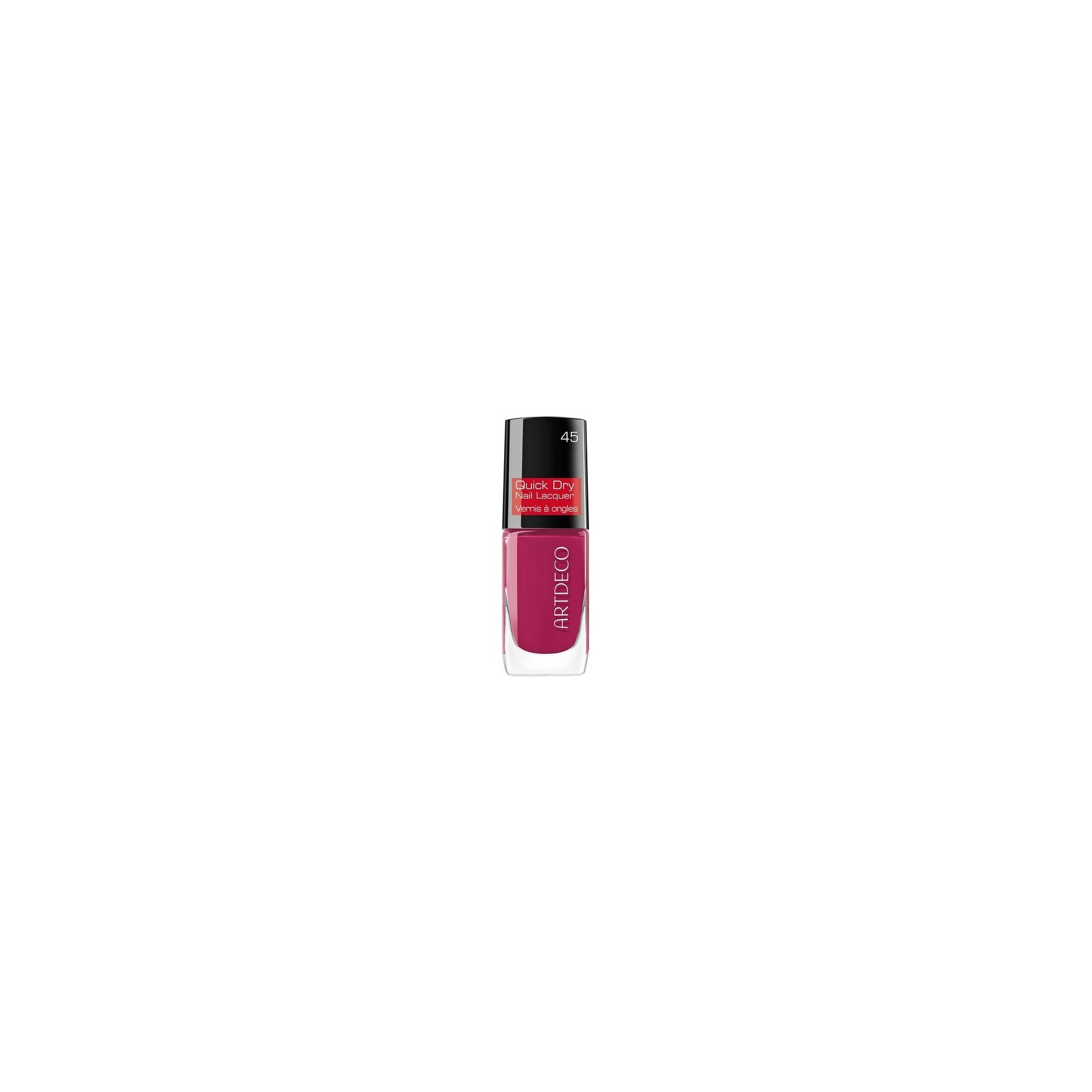 ARTDECO Quick Dry Nail Lacquer Vegan Nail Polish 10ml 45 Raspberry Tart