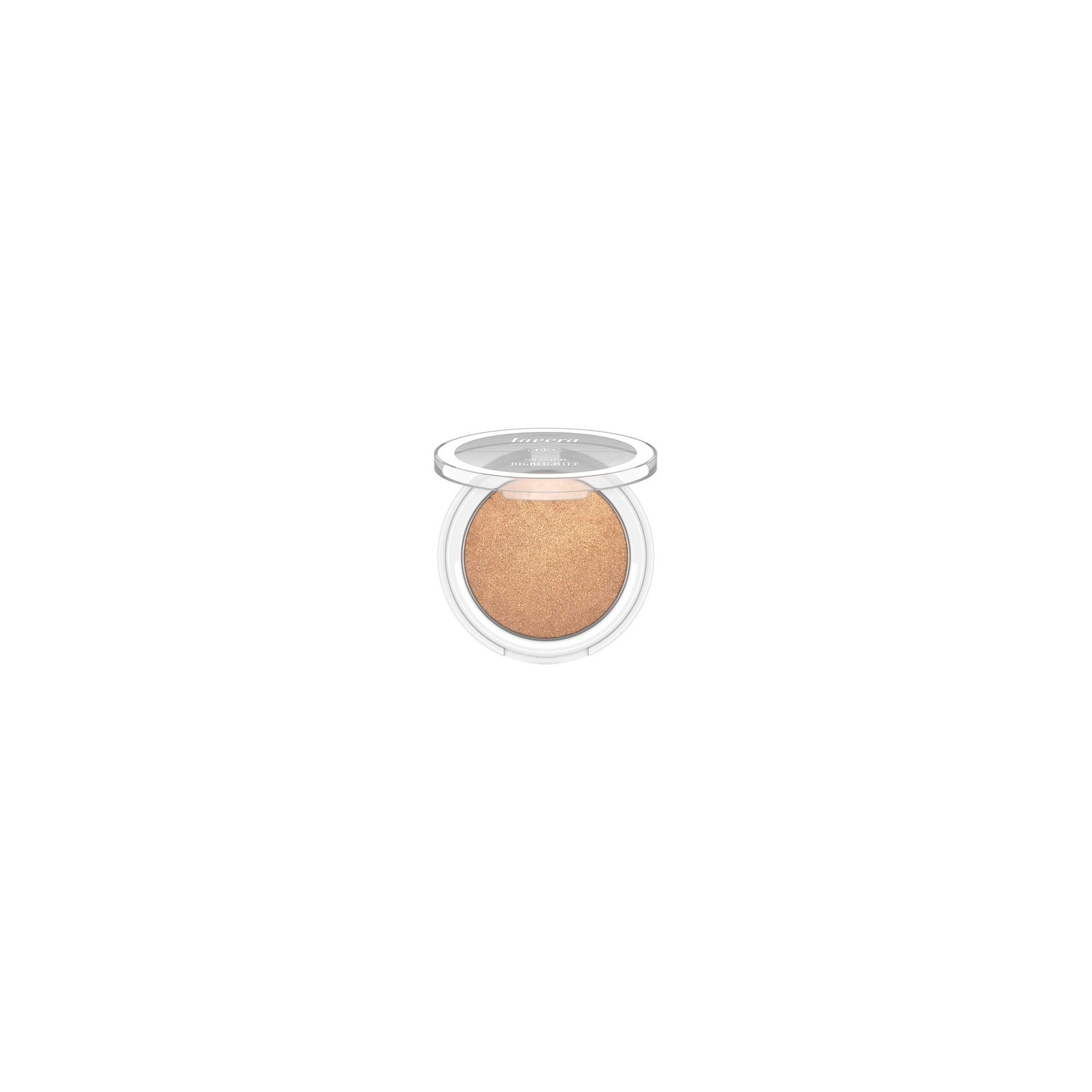 lavera Soft Glow Highlighter Sunrise Glow 01 Gold with Organic Almond Oil and Vitamin E 5.5g