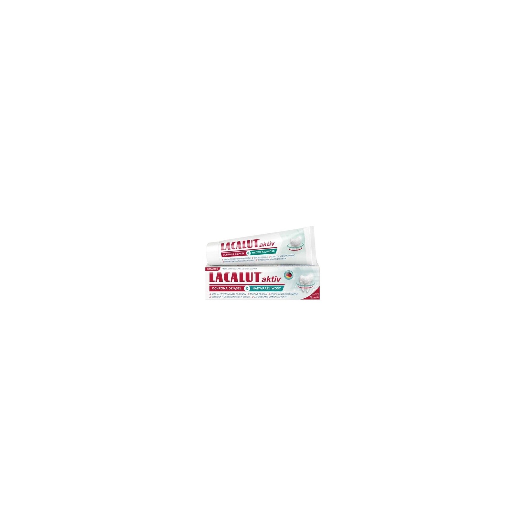 Lacalut Activ Toothpaste Gum Protection & Sensitivity 75ml