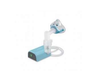Medisana IN 165 Compressor Nebulizer with Mouthpiece and Mask for Adults and Children - Rechargeable via Micro-USB with Additional Accessories for Children