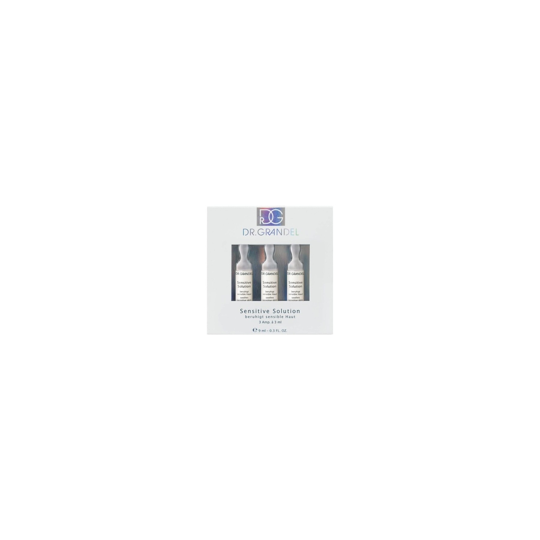 Dr. Grandel Sensitive Solution Active Ampoules 3x3ml Soothes Sensitive Skin