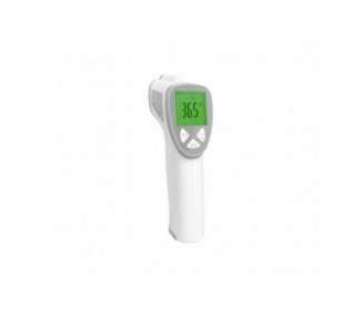 ProfiCare PC-FT 3094 Contactless Forehead Thermometer Infrared Thermometer for Babies Children and Adults with 3-Color LCD Fever Indicator Including Fever Alarm High Measuring Range White