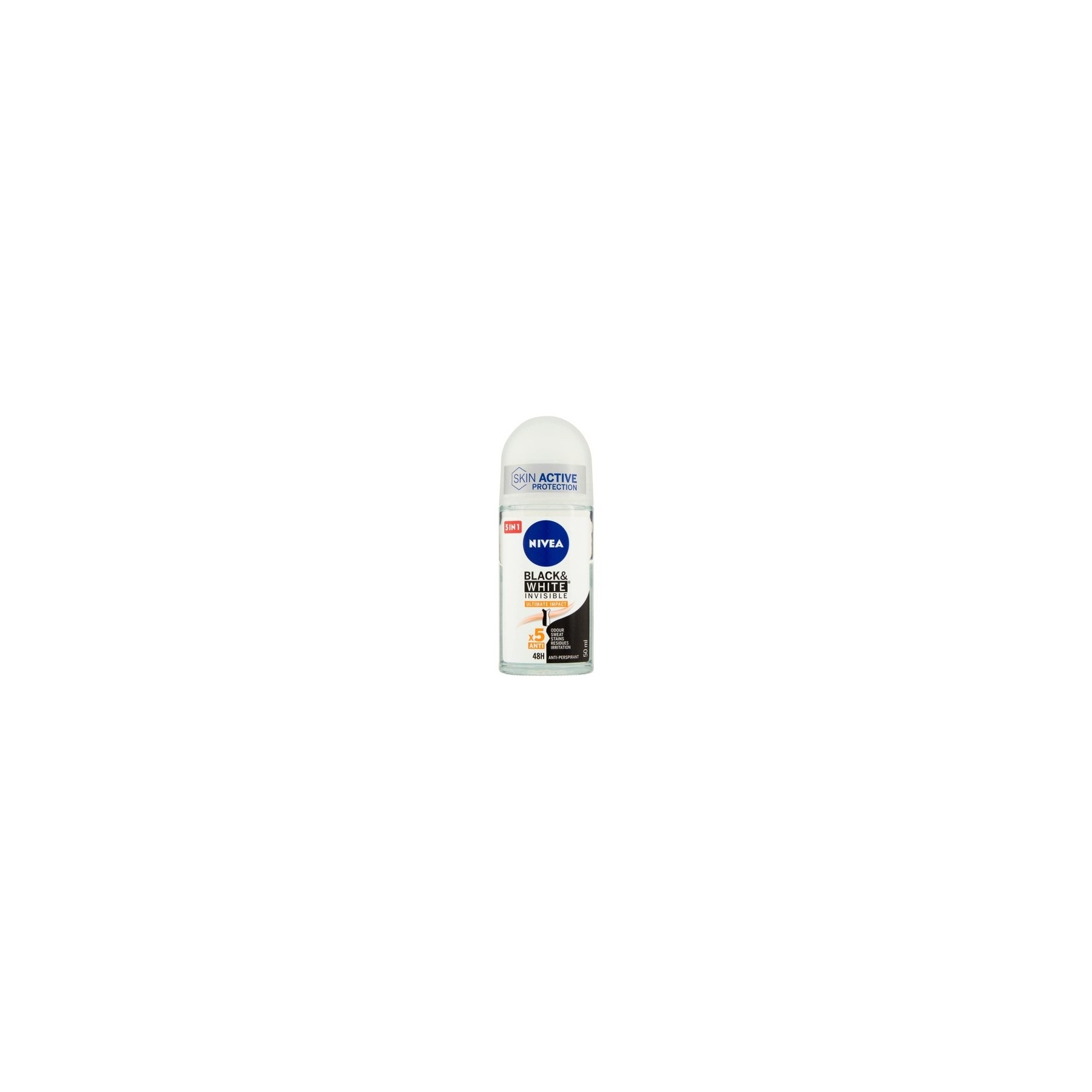 Beiersdorf Nivea Deodorant Black&White Ultimate Protection Roll On 50ml