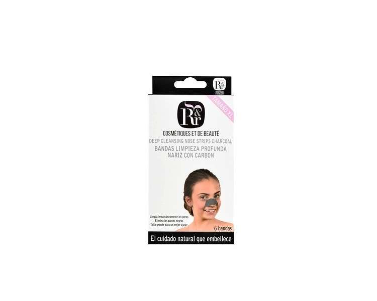 Charcoal Nose Cleaning Strips - Pack of 6