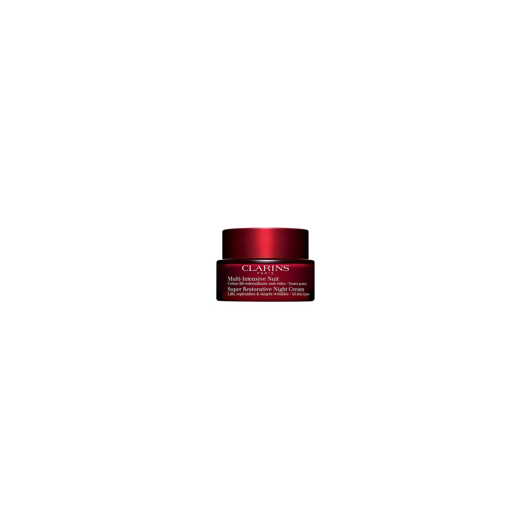 Clarins Super Restorative Night Cream Anti-Aging Moisturizer for Mature Skin 50ml