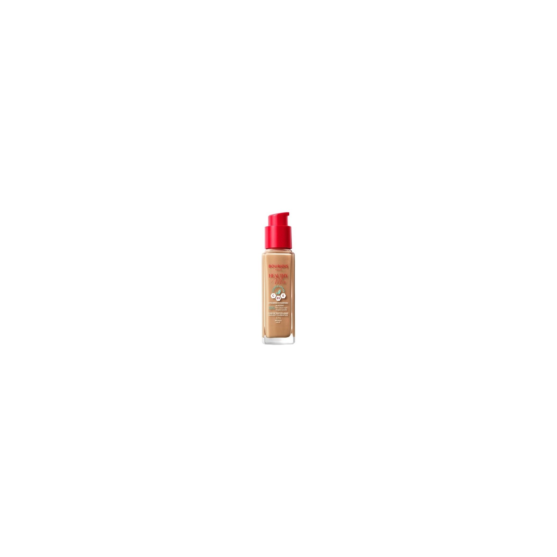 Bourjois  Foundation Healthy Mix Clean Foundation 57N Bronze 30ml