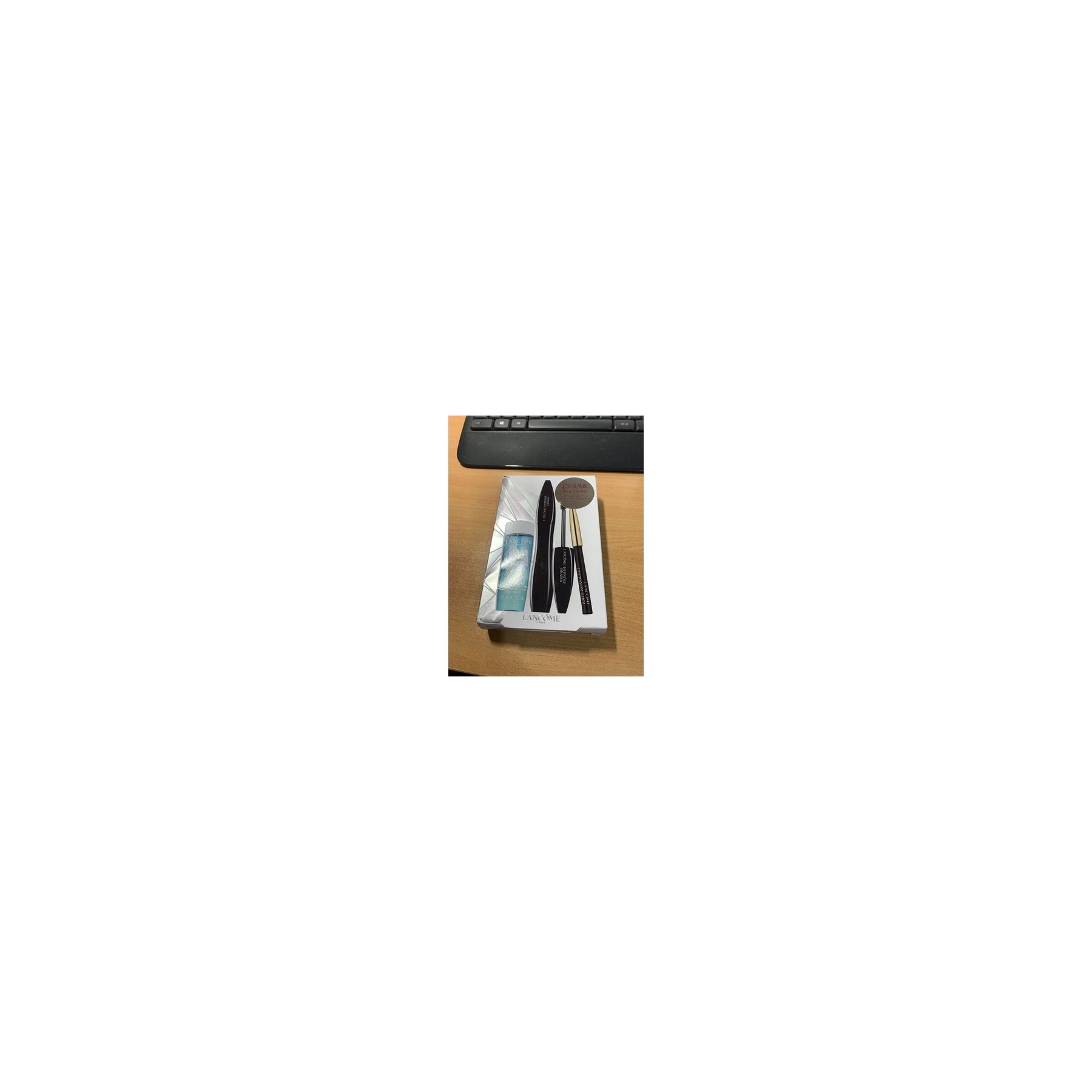Lancôme Hypnôse Doll Eyes Mascara Holiday Gift Set for Her Hypnôse Drama Mascara 01 Excessive Black 6.5ml - Original Size + Crayon Khôl 01 Black Eye Pencil Travel Size + Bi Facil Eye Makeup Remover 30ml