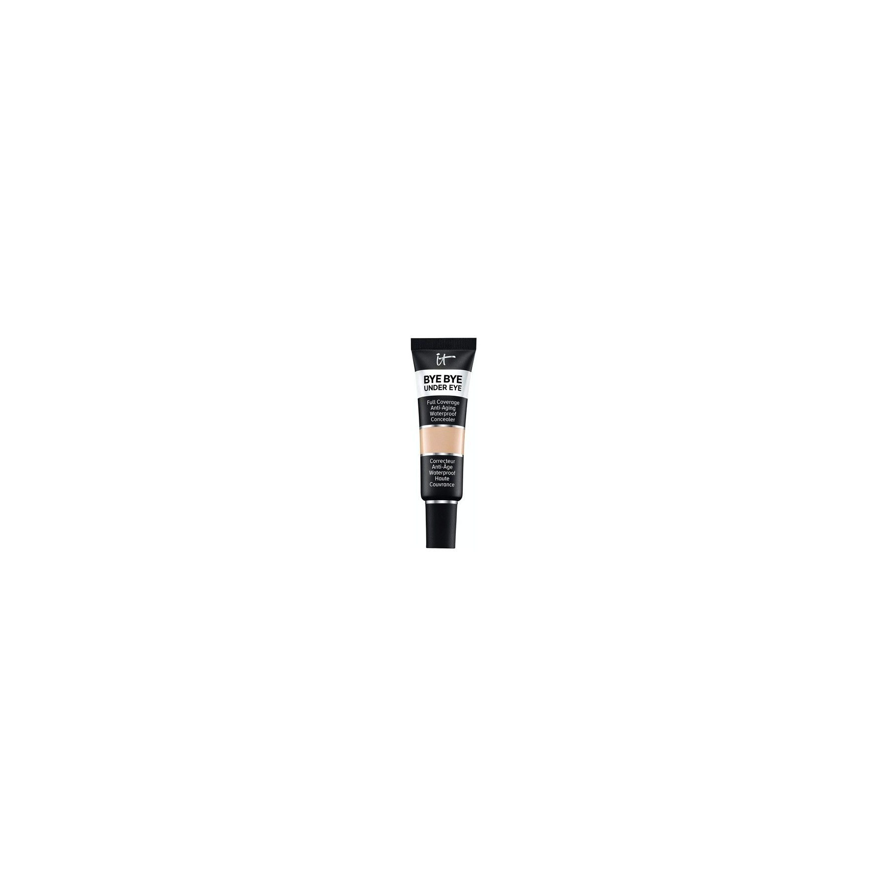 IT Cosmetics Bye Bye Under Eye Full Coverage Anti-Aging Waterproof Concealer 0.4oz 12.5 Light Golden