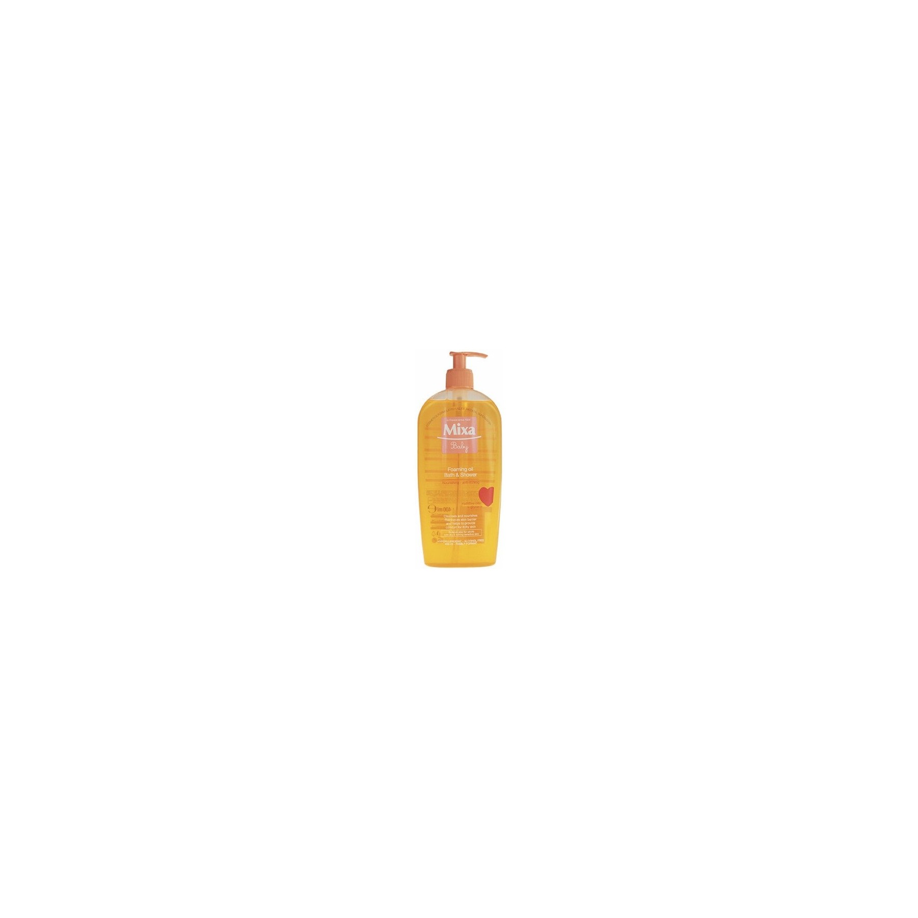 Mixa Baby Foaming Bath and Shower Oil 400ml