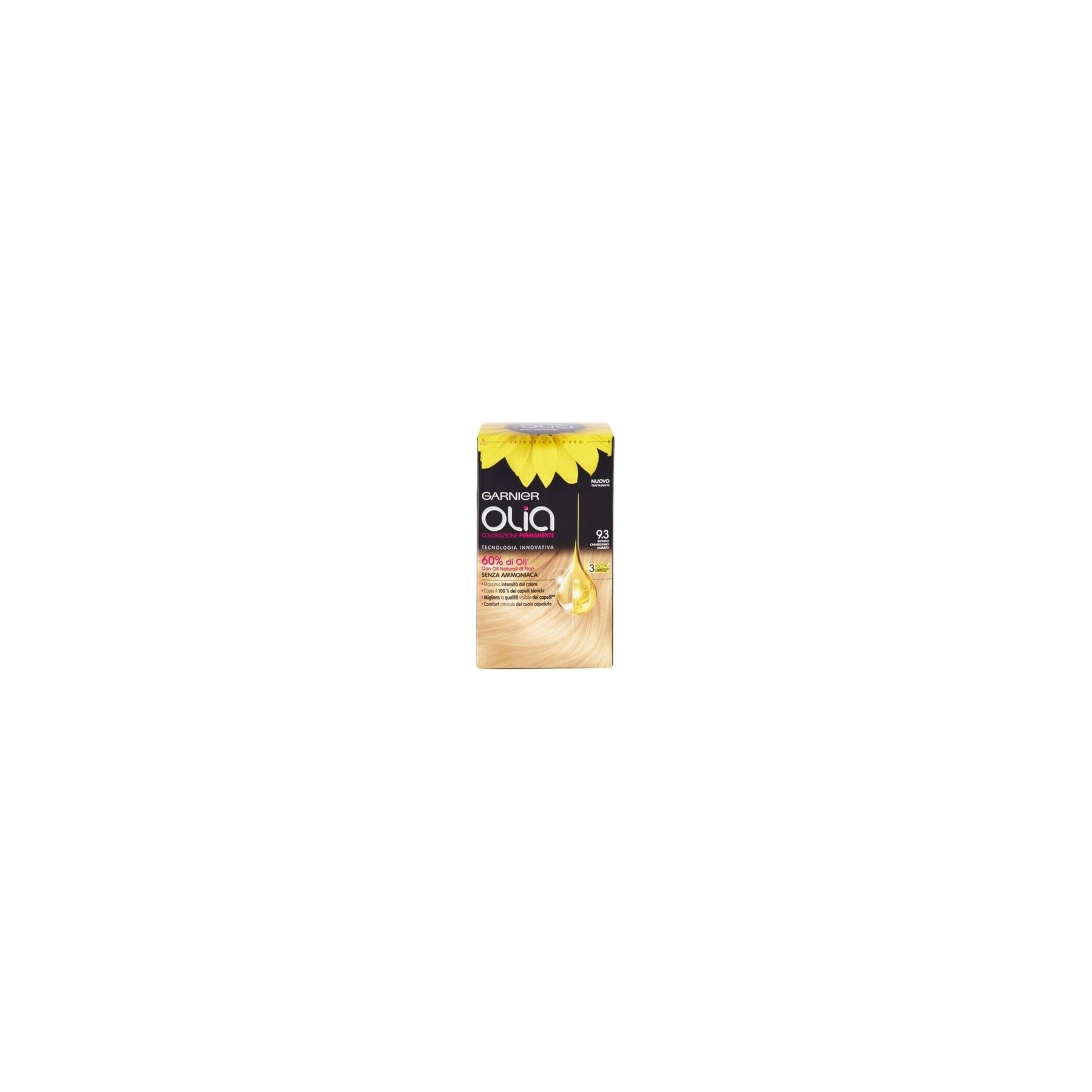 Garnier Olia Ammonia Free Hair Dye N. 9.3 Golden Very Light Blonde