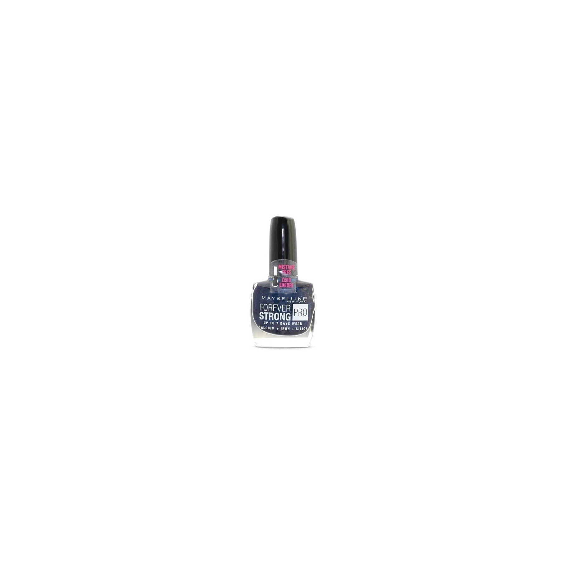 Gemey Maybelline Forever Strong Pro 650 Midnight Blue Nail Polish 10ml
