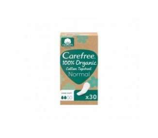 Carefree Organic Topsheet Normal 30 Count