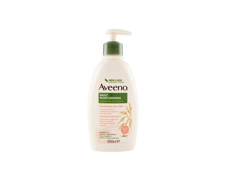 Aveeno Moisturizing Body Cream for Dry Skin Daily Moisturizing Yogurt 300ml