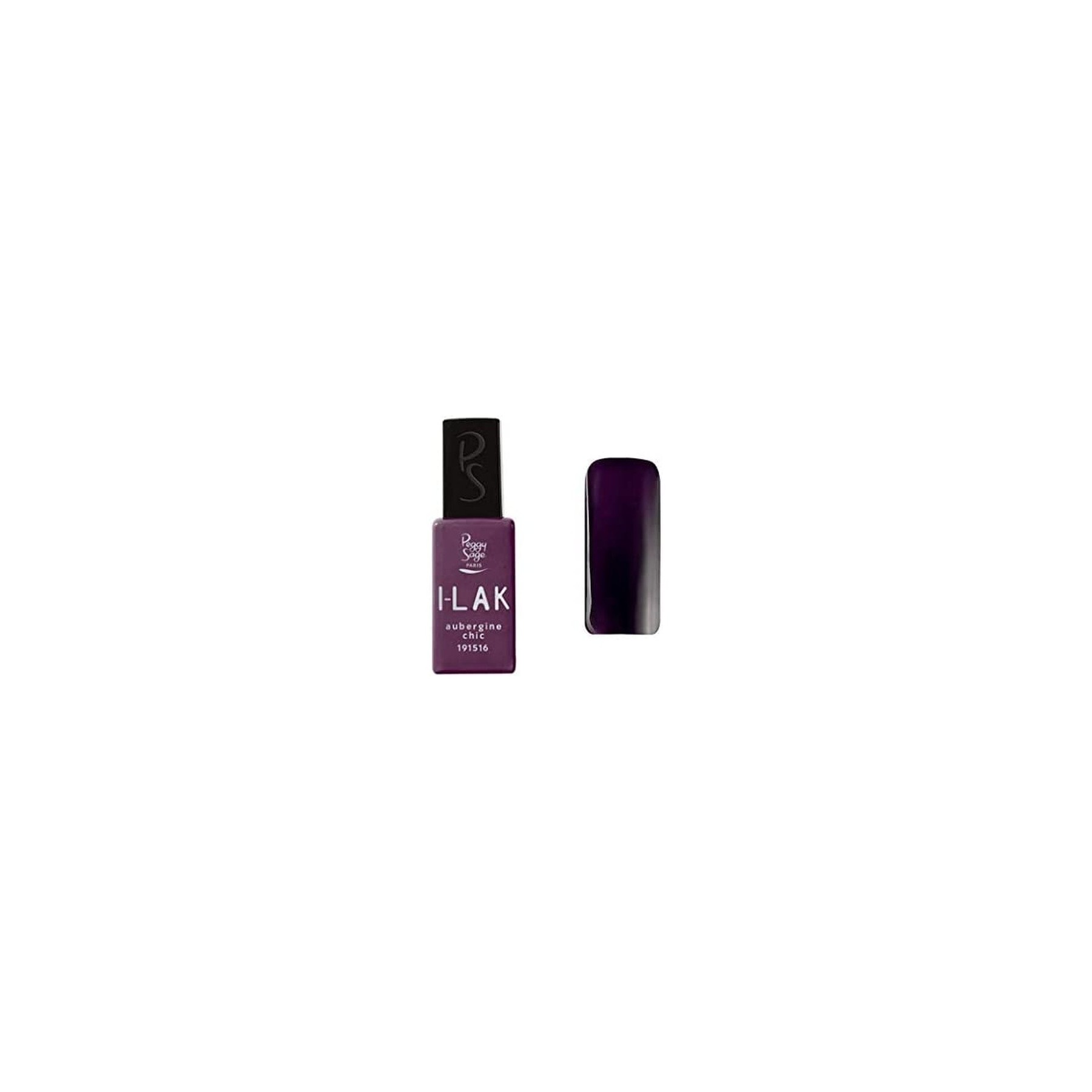 Peggy Sage I-lAK Soak Off Gel Polish Aubergine Chic 11ml