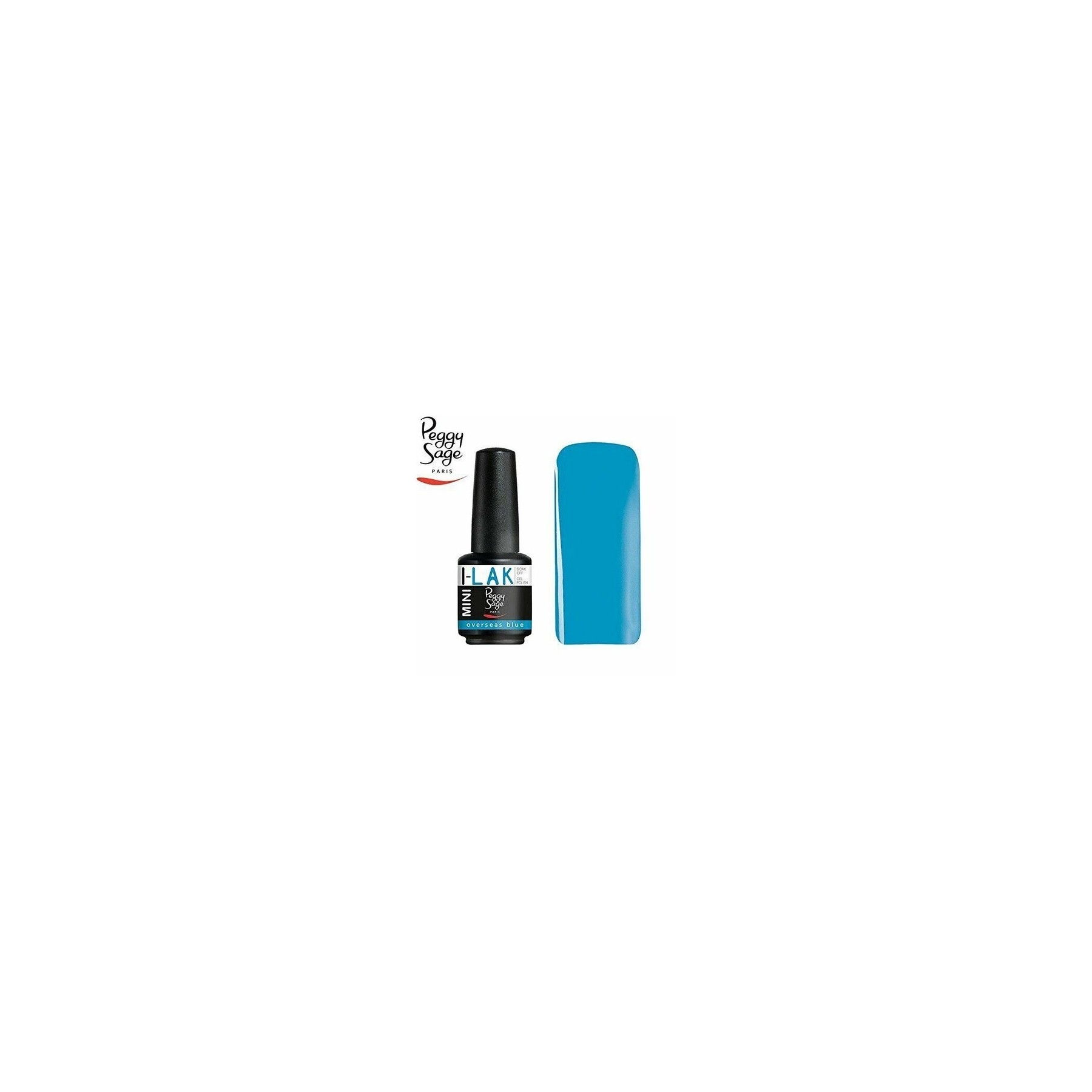 Peggy Sage Semi Permanent Mini I UV & LED Nail Polish 9ml Overseas Blue 190535