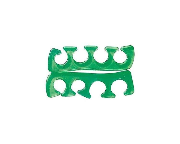 Green Silicone Toe Separator by Peggy Sage