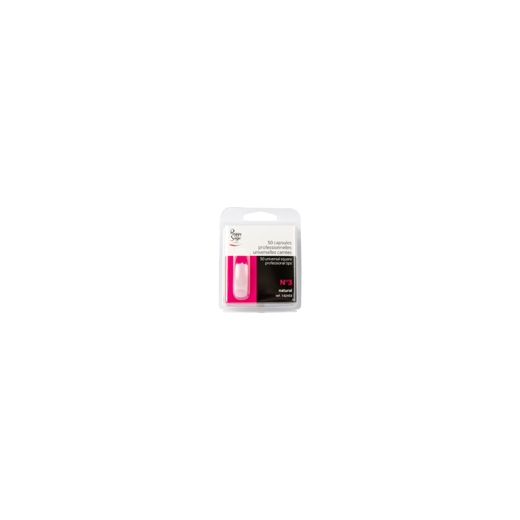 Peggy Sage Professional Universal Square UV Gel 50 Capsules 142453