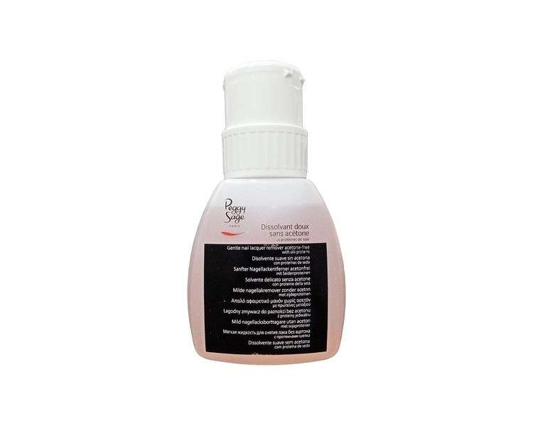 Peggy Sage Gentle Nail Polish Remover with Pump 240ml