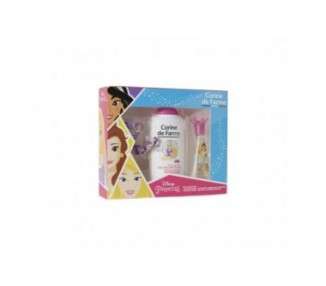 Corine de Farme Disney Princess Gift Set Eau de Toilette 30ml and Shower Gel 300ml with Hair Clips and Bracelet