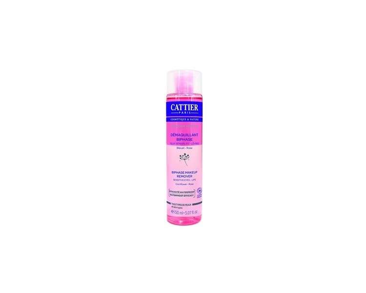 Cattier Organic Biphasic Makeup Remover 150ml - Pack of 2