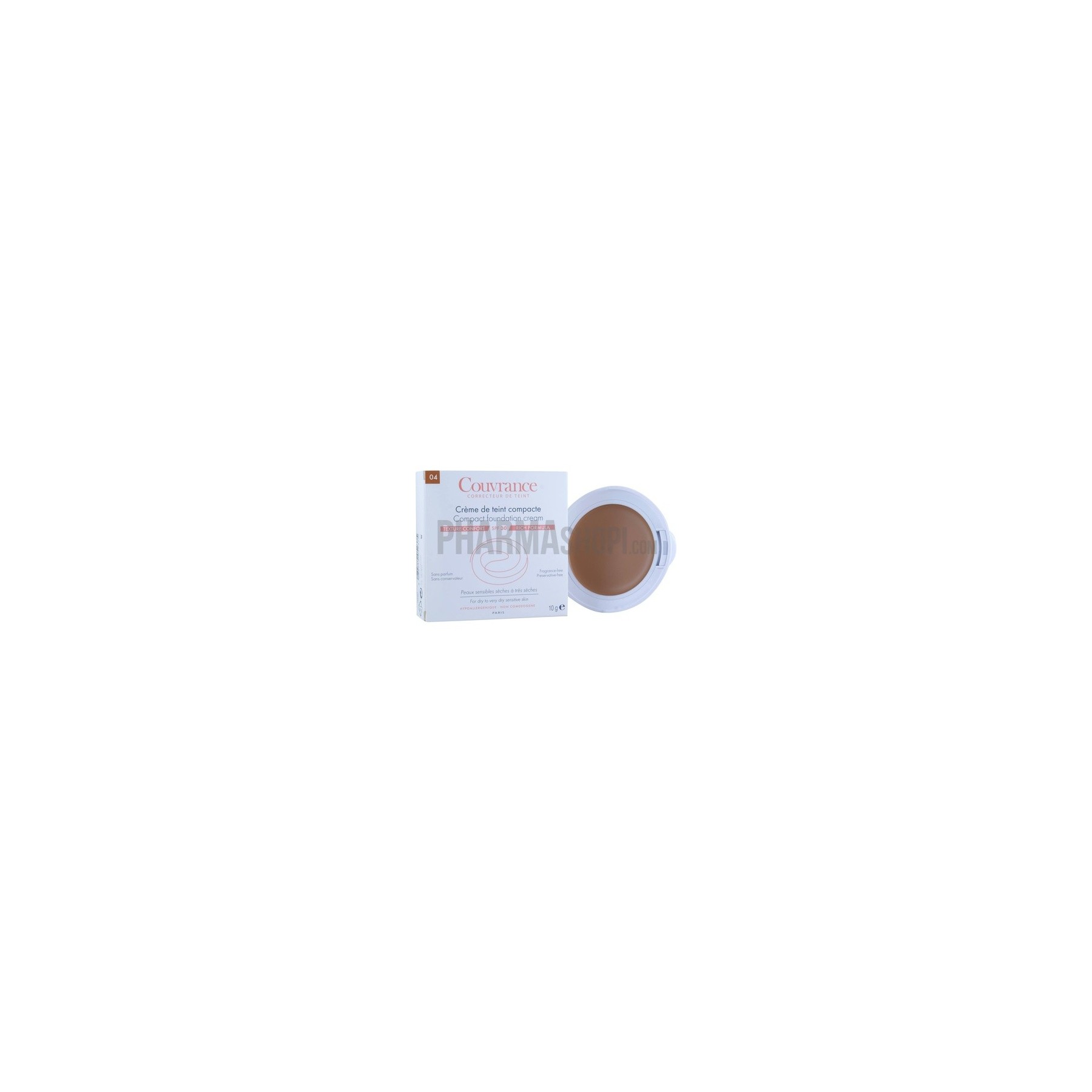 Avene Couvrance Compact Foundation 04 Honey 9.5g