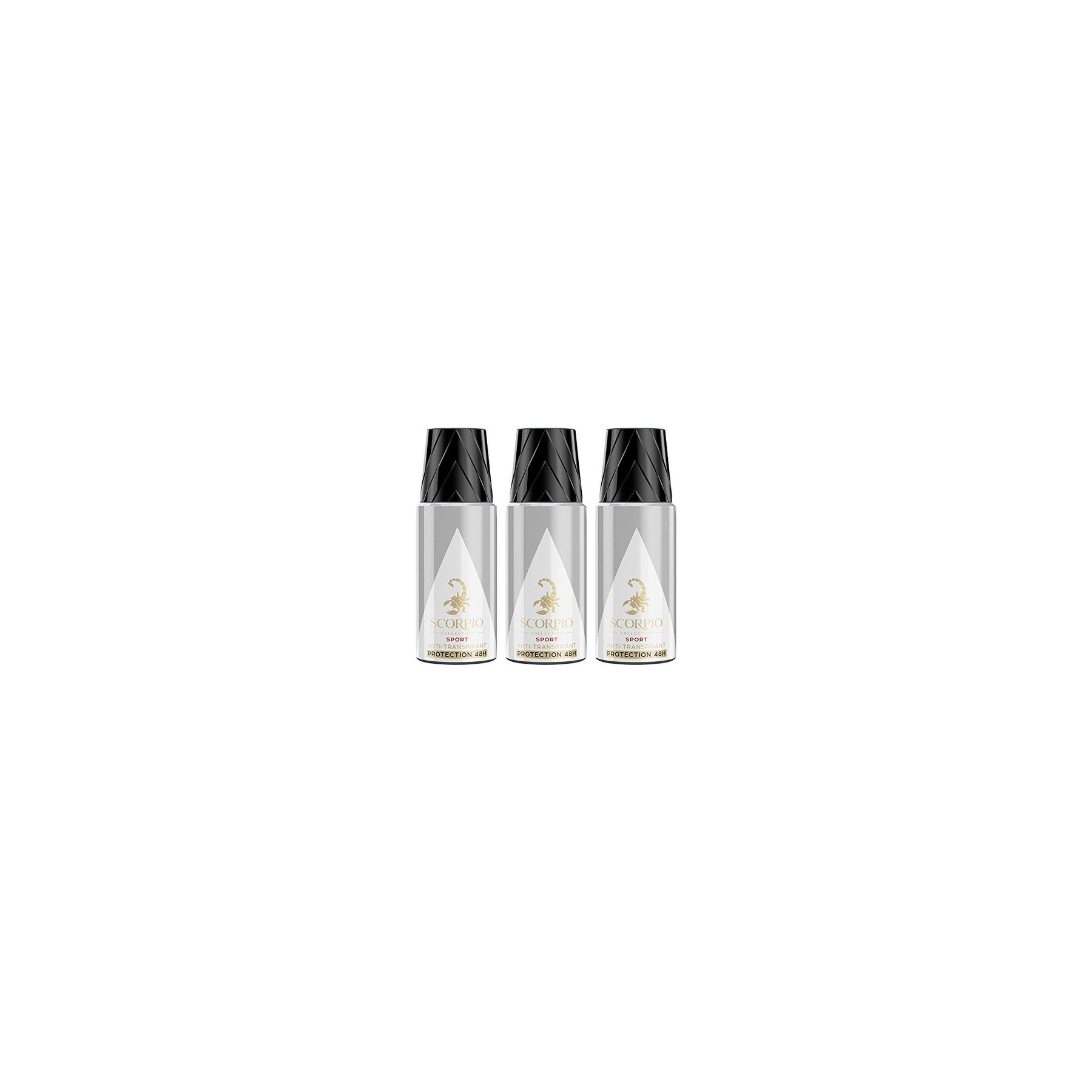 Scorpio Collection Sport Deodorant 150ml - Pack of 3