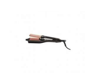 Rowenta CF4710 Waves Addict Hair Styler with 6 Temperature Settings and Heat Protection - Black/Rose
