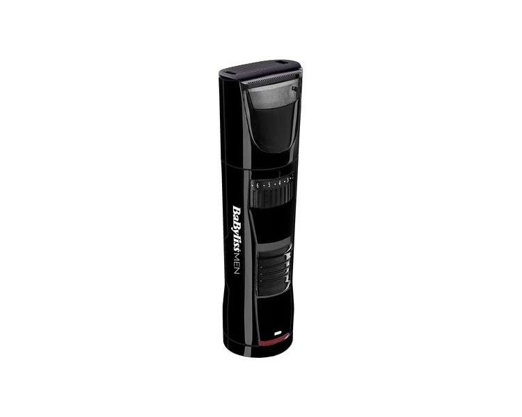 BaByliss MEN Beard Trimmer with Hair Collection Container for Clean Trimming