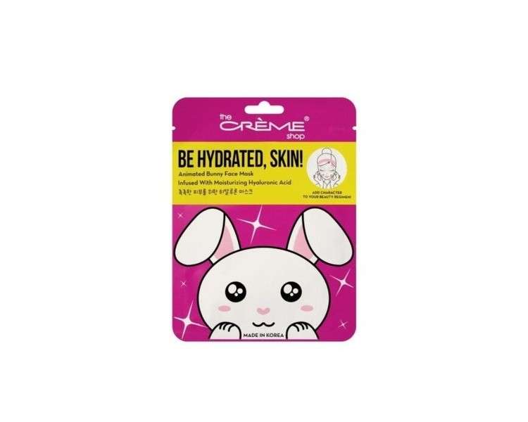 The Crème Shop Be Hydrated Skin Bunny Face Mask 25g