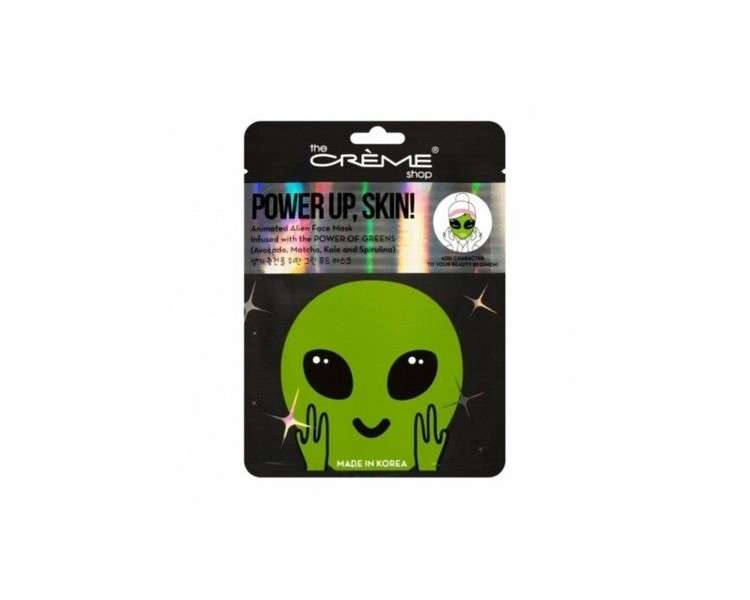 The Crème Shop Power Up Skin Alien Face Mask 25g