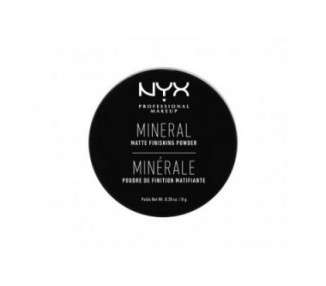 NYX Professional Makeup Mineral Finishing Powder Matte Finish Oil Absorbing Vegan Formula Light/Medium 01 - Loose Format