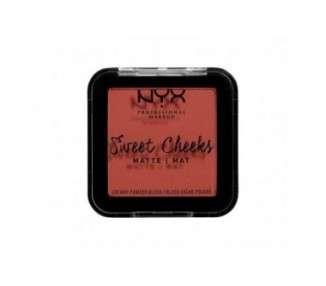 Nyx Professional Makeup Sweet Cheeks Matte Creamy Powder Blush 10 Summer Breeze 5g