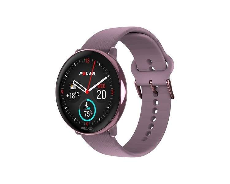 Polar Ignite 3 Fitness & Wellness GPS Smartwatch with Sleep Analysis and AMOLED Display Purple Dusk S-L