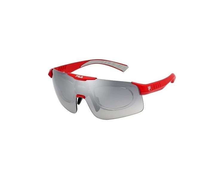 Fila Men's Sunglasses 99cm Matt Full Red