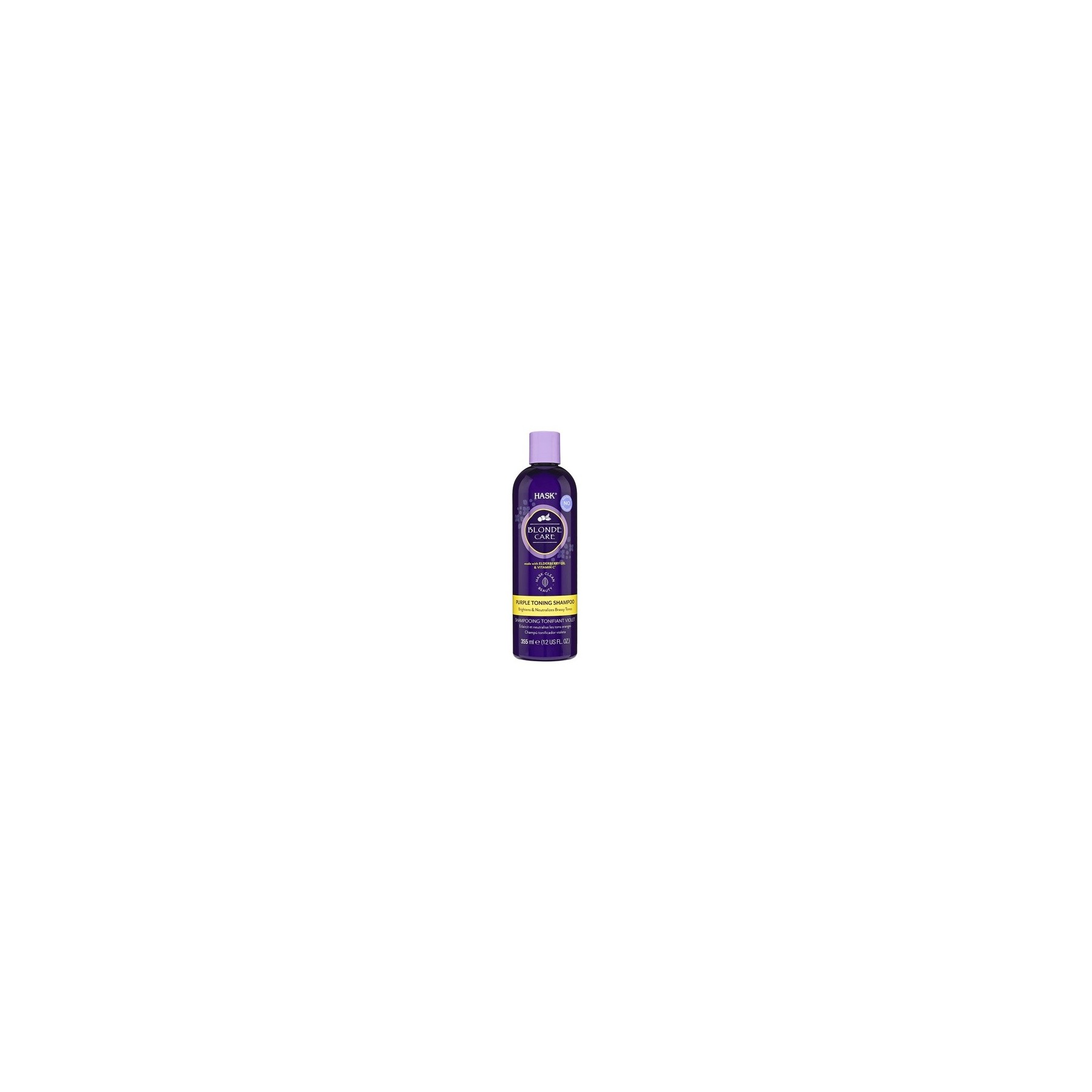 HASK Blonde Care Violet Toning Shampoo 355ml
