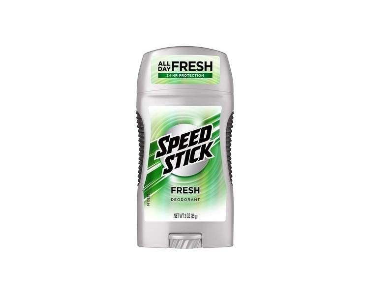 Speed Stick Clear Deodorant Active Fresh 3 oz - Pack of 2