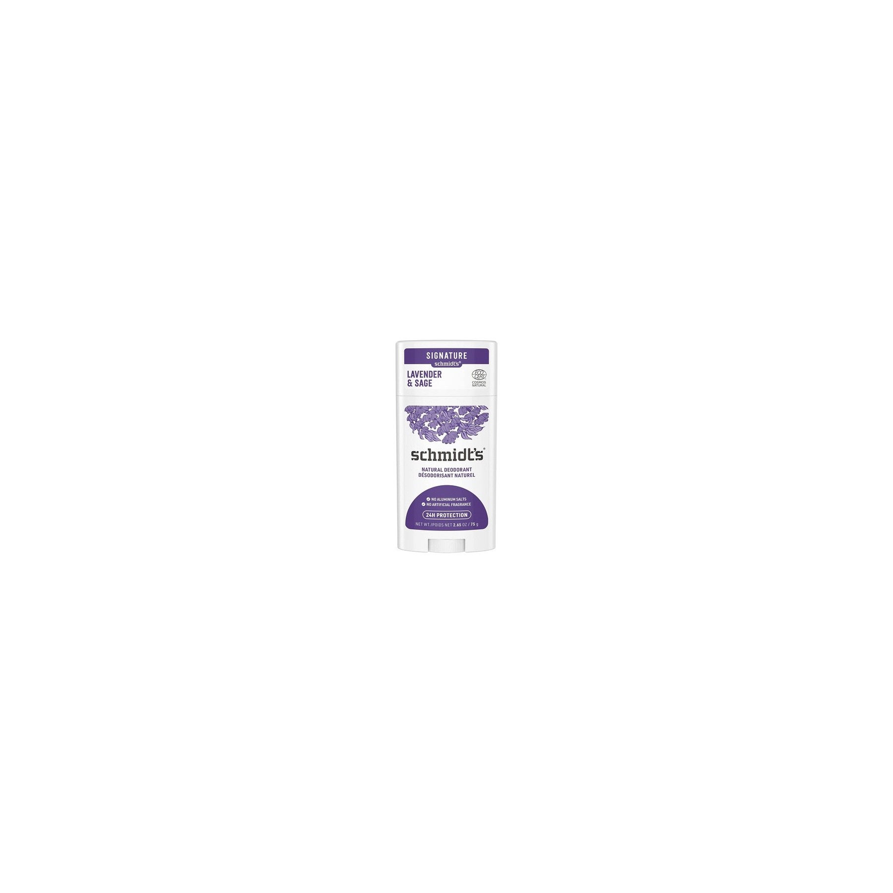 Schmidt's Lavender & Sage Deodorant Stick without Aluminum 75g
