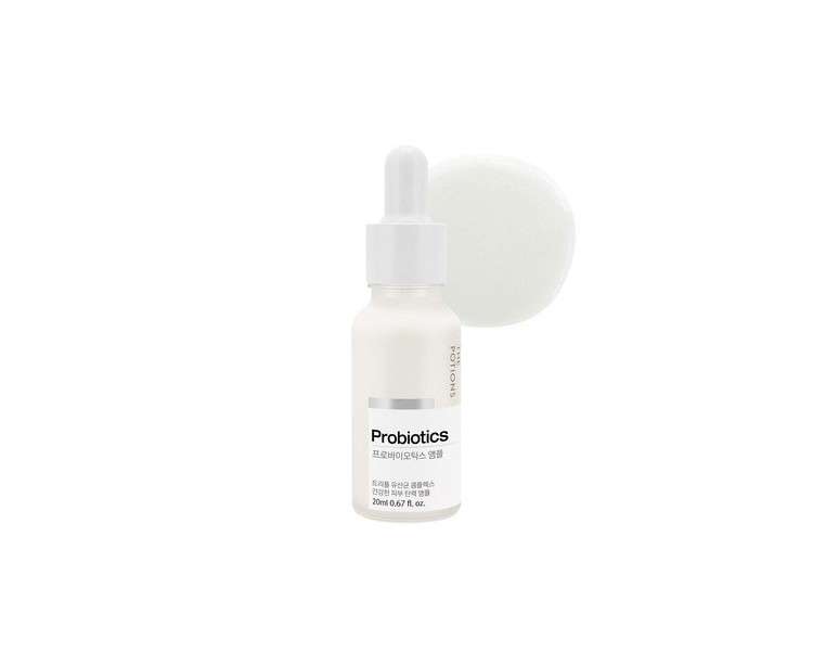 The Potions Probiotics Facial Ampoule Natural Strength and Healing Benefits Korean Skincare 20ml