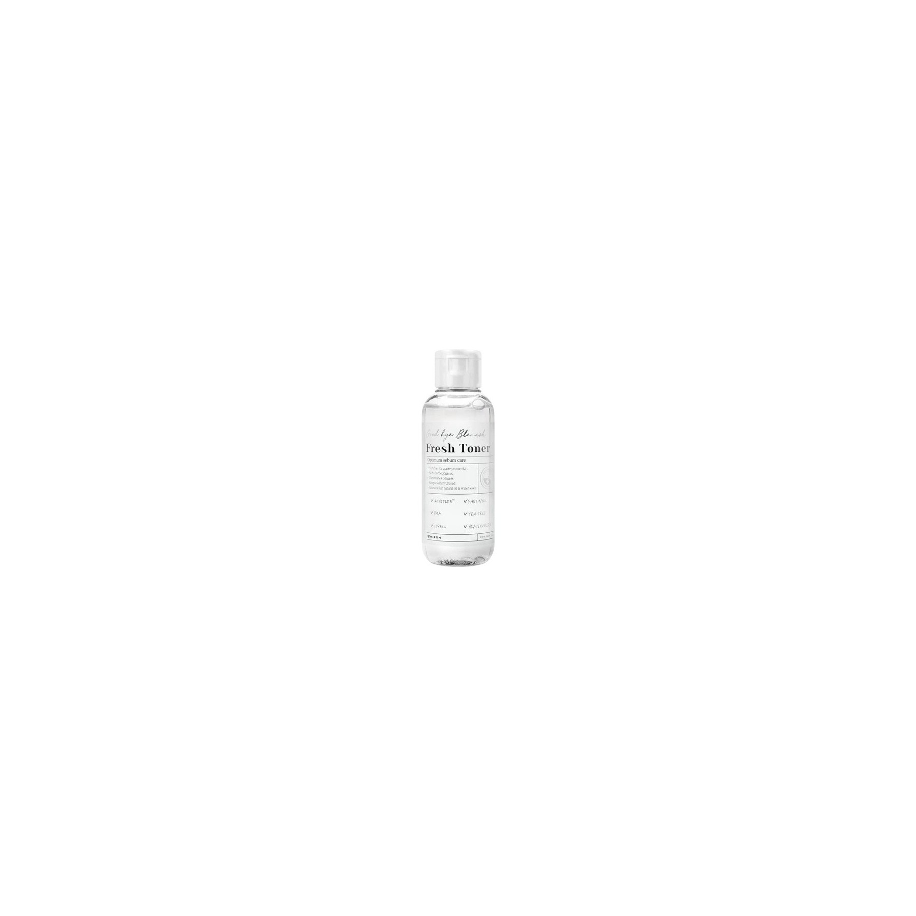 MIZON Good Bye Blemish Fresh Toner for Excessive Sebum and Troubled Skin 120ml/4.05 fl. oz.
