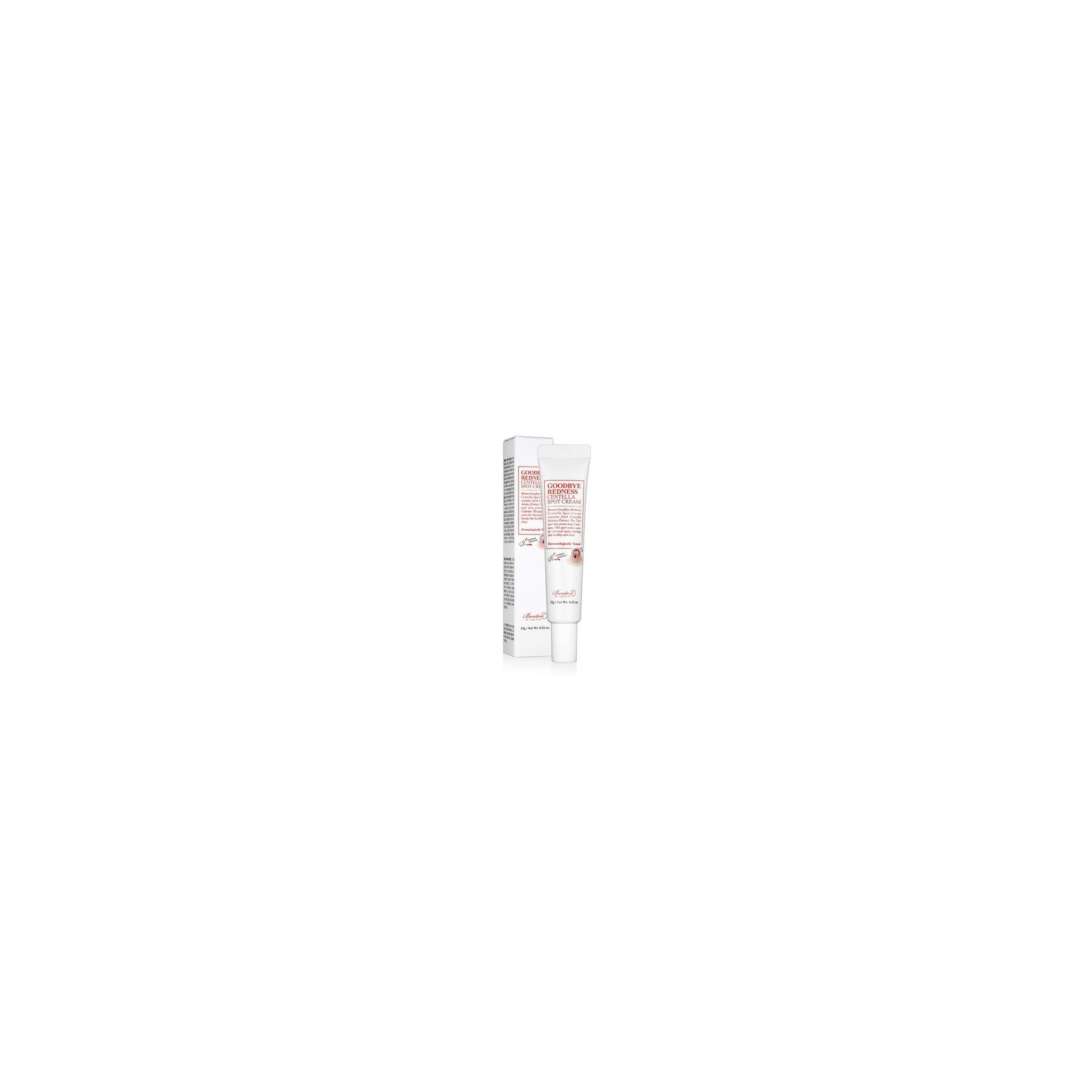 BENTON Goodbye Redness Centella Spot Cream 23x23x123mm