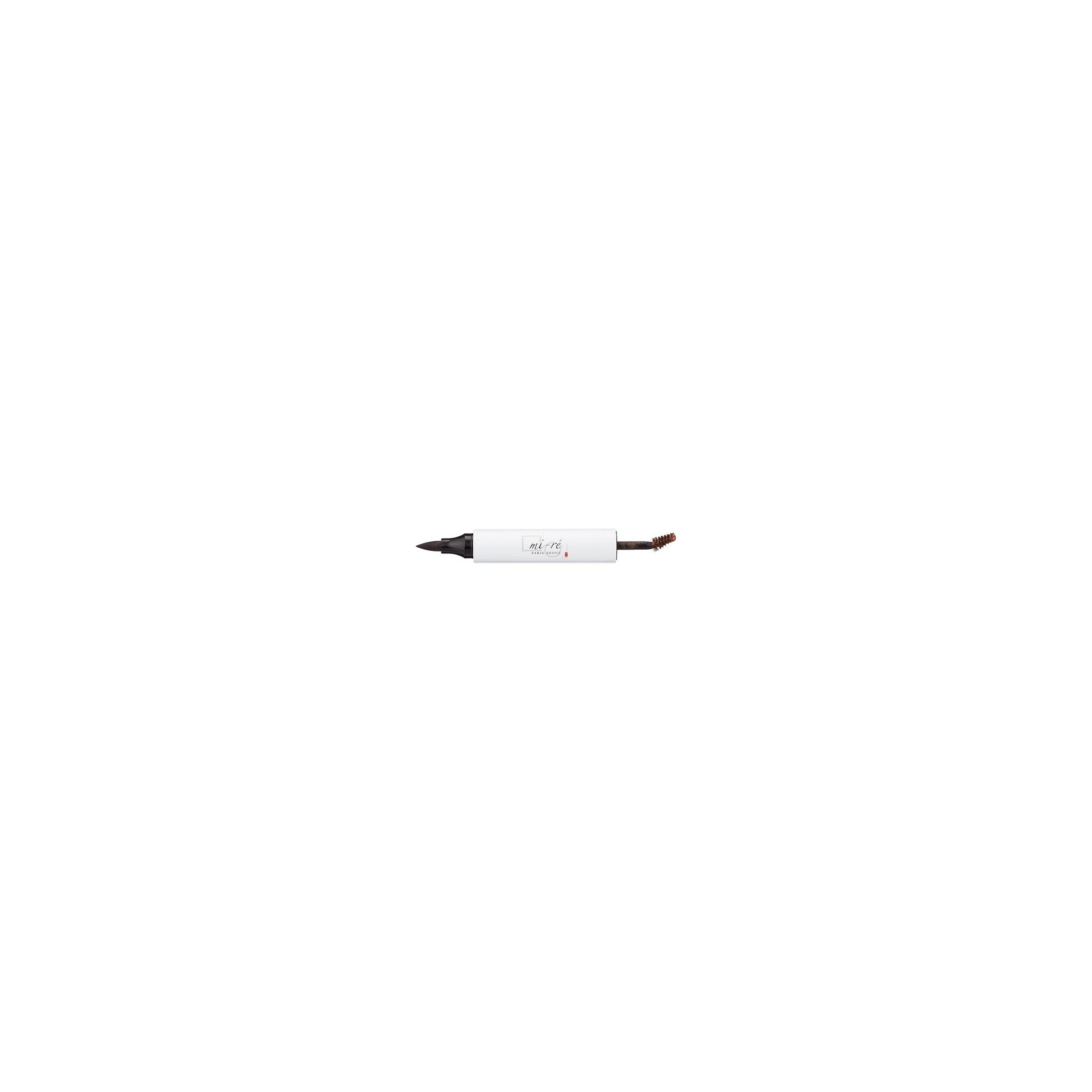 MI-RÊ Eyebrow Felt and Marcara Eyebrow Pencil Brow Feather Perfection Brown 8.2g